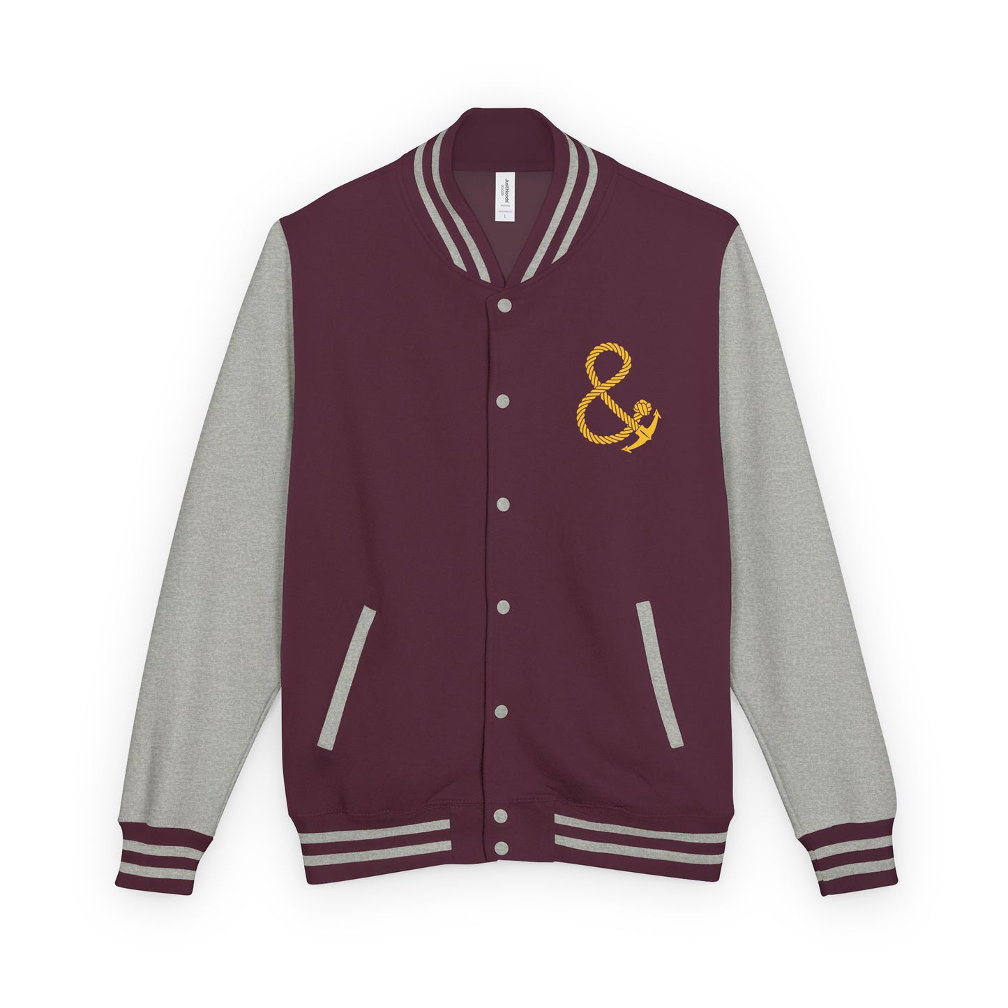The Playmaker Basketball Club League Cotton Varsity Letterman Jacket