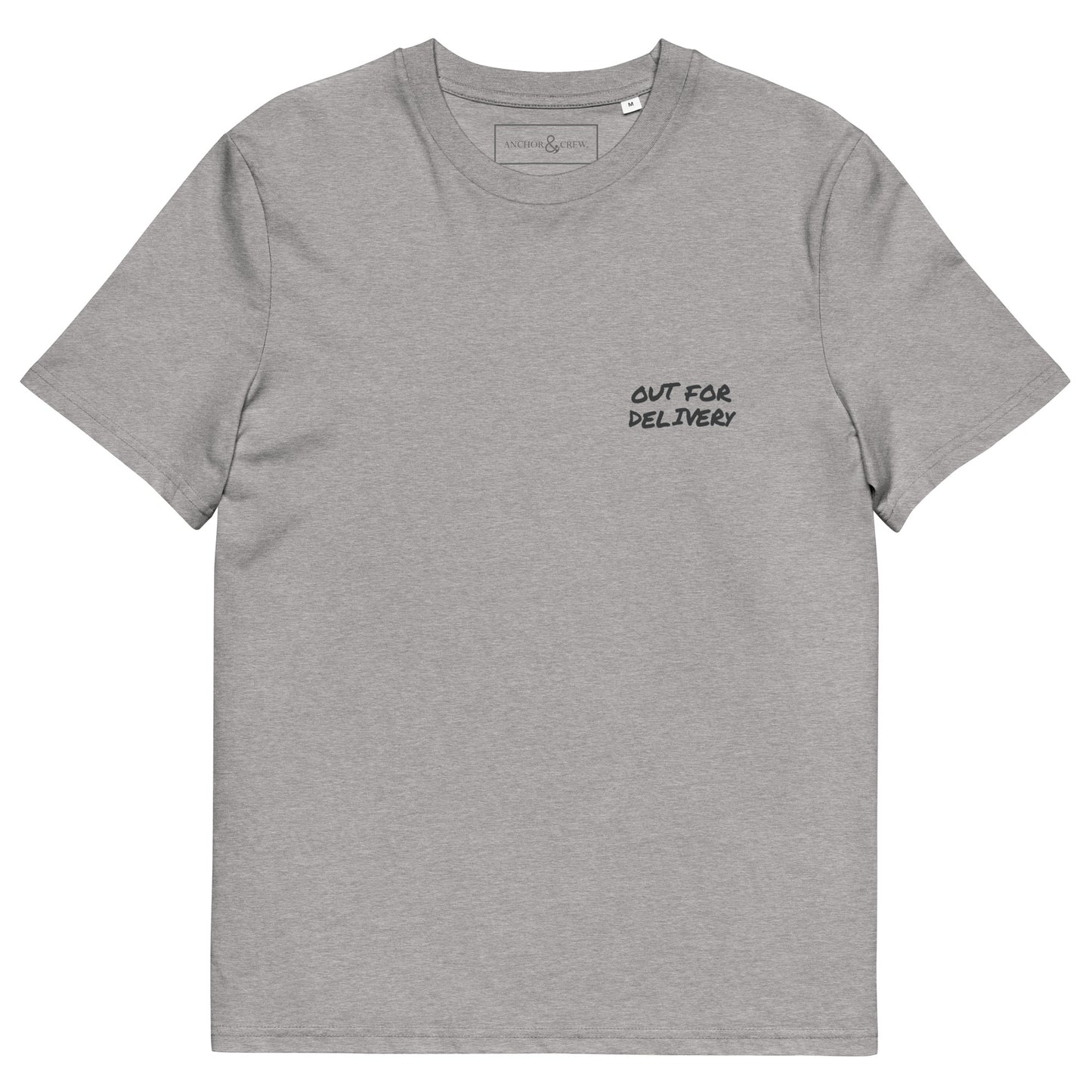 Out For Delivery Annotations Organic Cotton T-Shirt