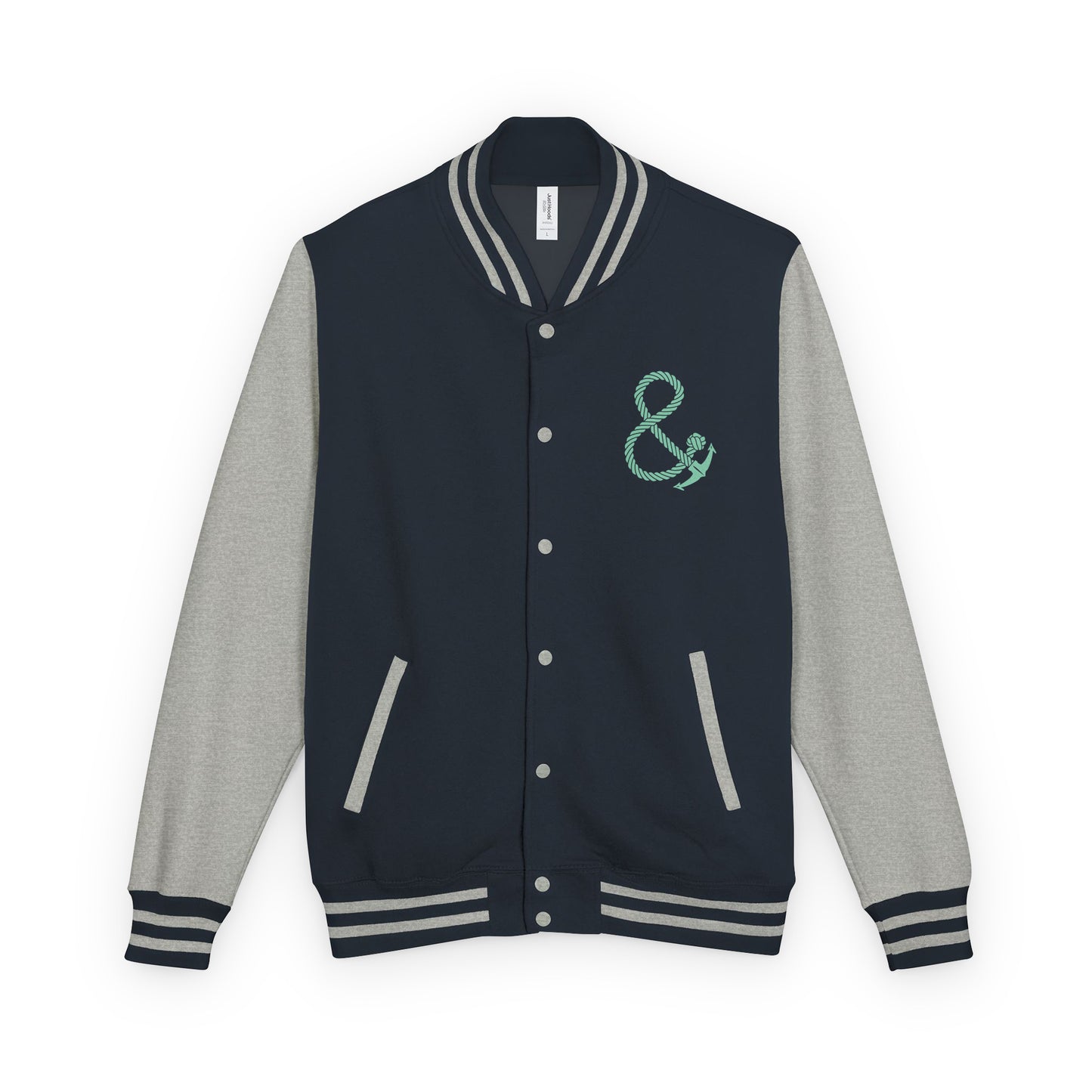 Set Point Social Volleyball Club League Cotton Varsity Letterman Jacket