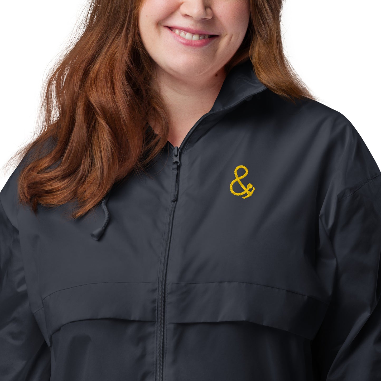 Athletic Decline Sports Club League Embroidered Windbreaker Coat