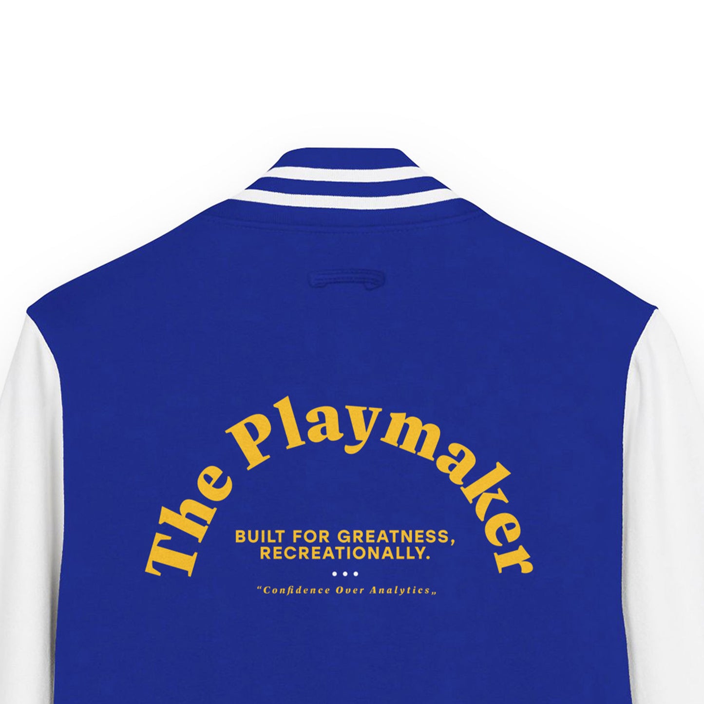 The Playmaker Basketball Club League Cotton Varsity Letterman Jacket