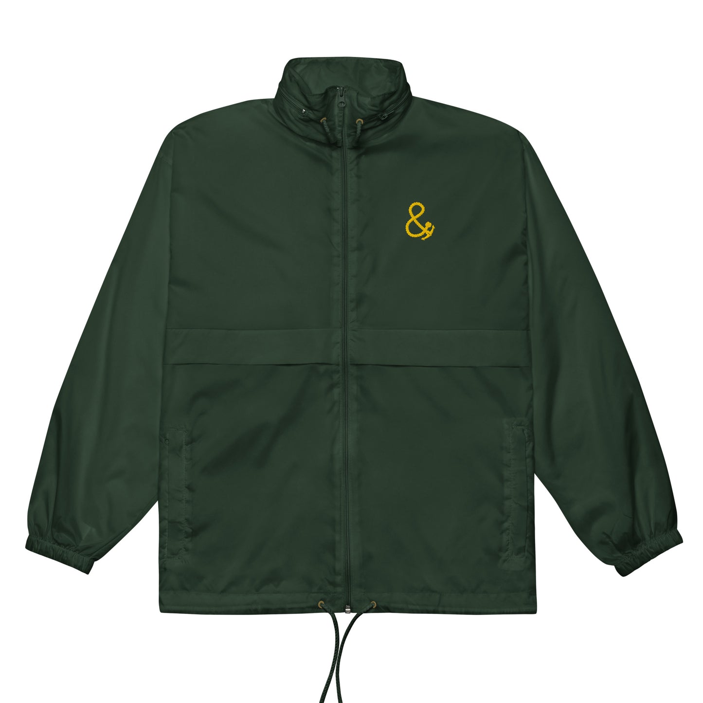 Athletic Decline Sports Club League Embroidered Windbreaker Coat