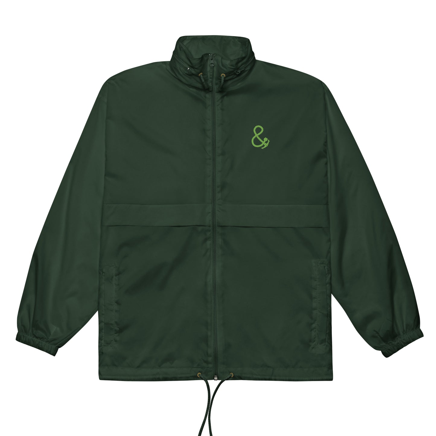 Under Pressure Sports Club League Embroidered Windbreaker Coat