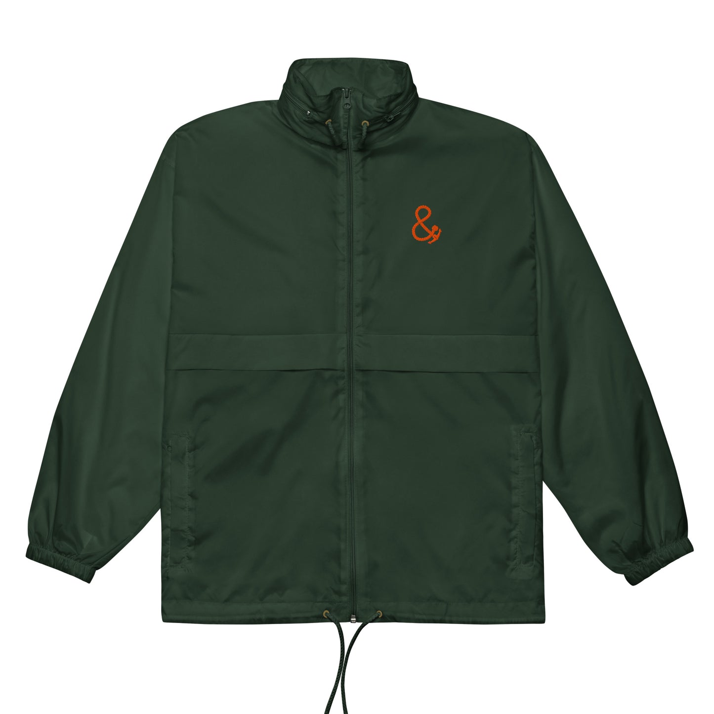 Too Long & Low Sports Club League Embroidered Windbreaker Coat