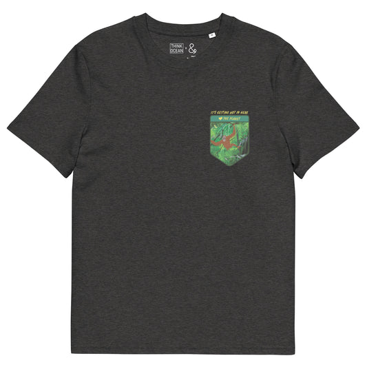 Think Ocean Orangutan Love The Planet Organic Cotton T-Shirt