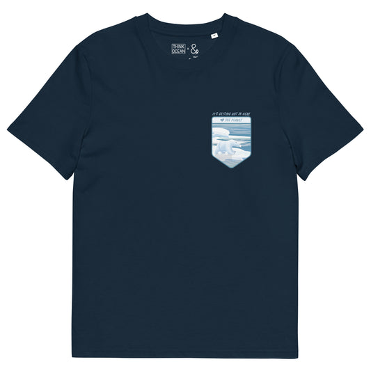 Think Ocean Polar Bear Love The Planet Organic Cotton T-Shirt