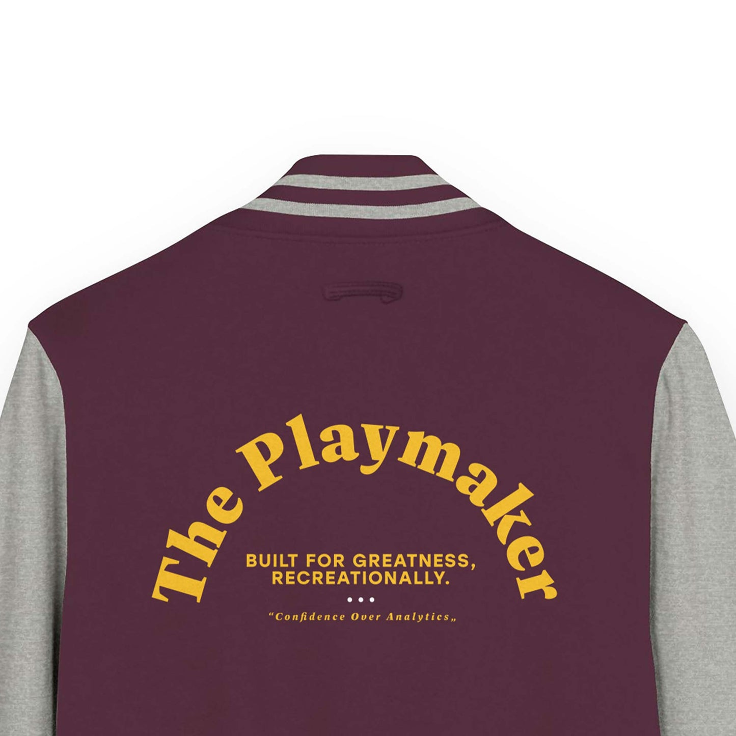 The Playmaker Basketball Club League Cotton Varsity Letterman Jacket