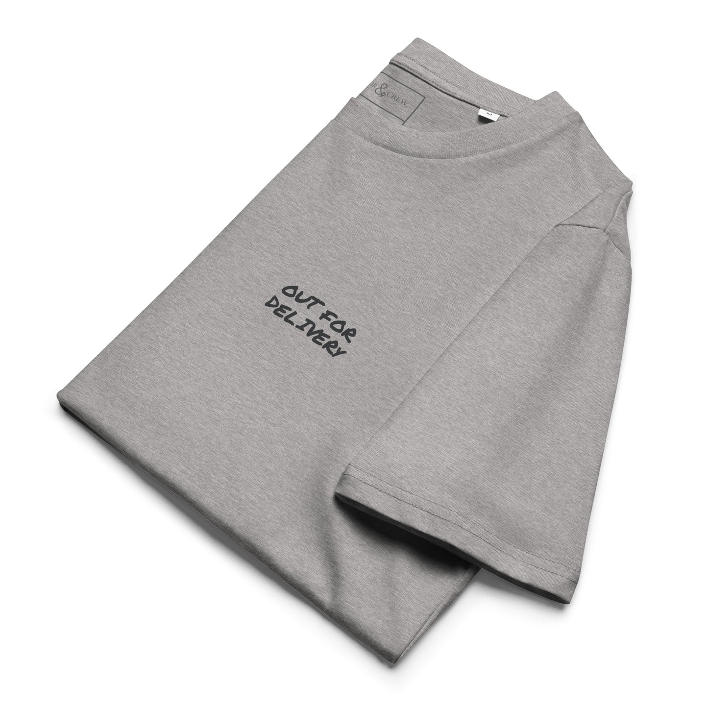 Out For Delivery Annotations Organic Cotton T-Shirt