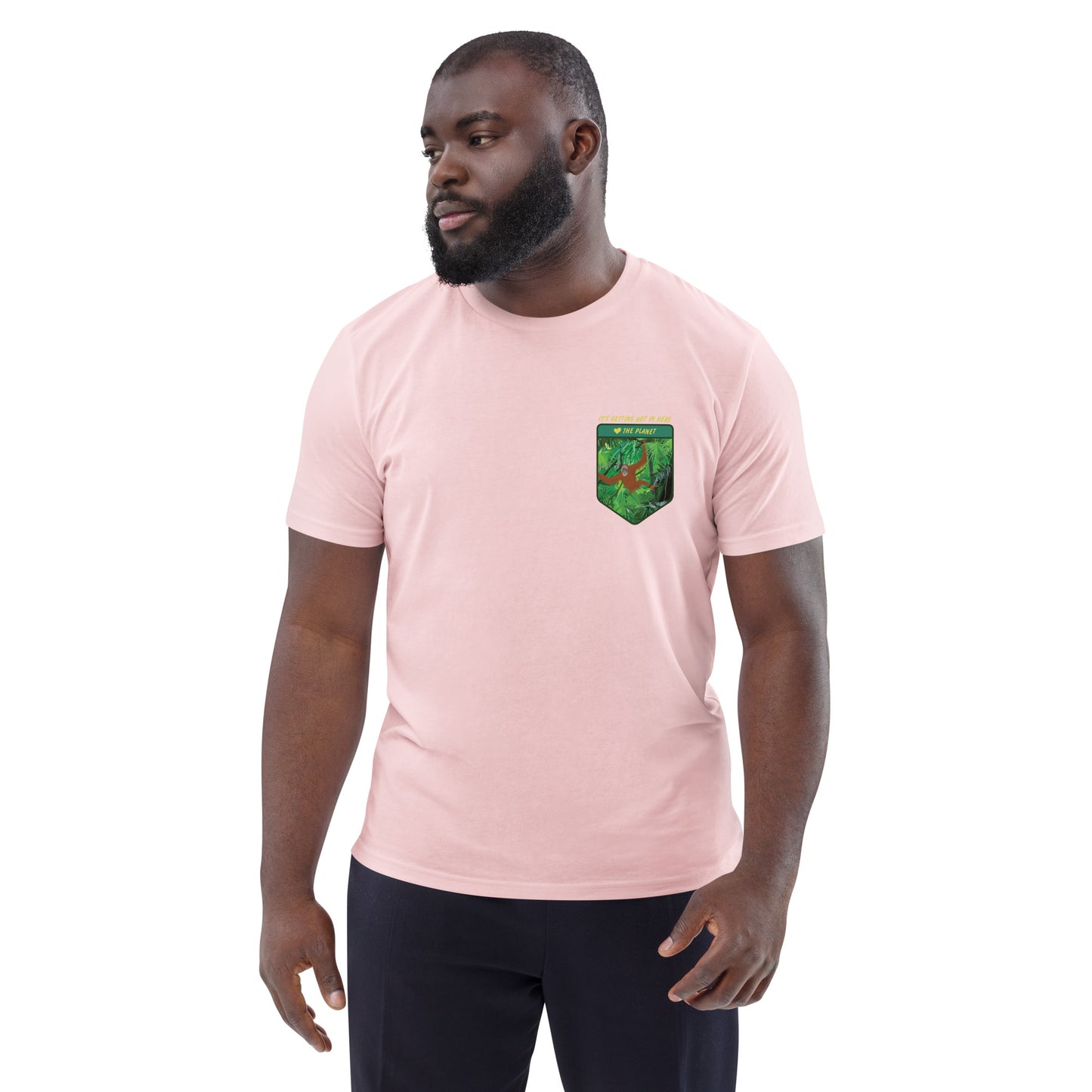 Think Ocean Orangutan Love The Planet Organic Cotton T-Shirt