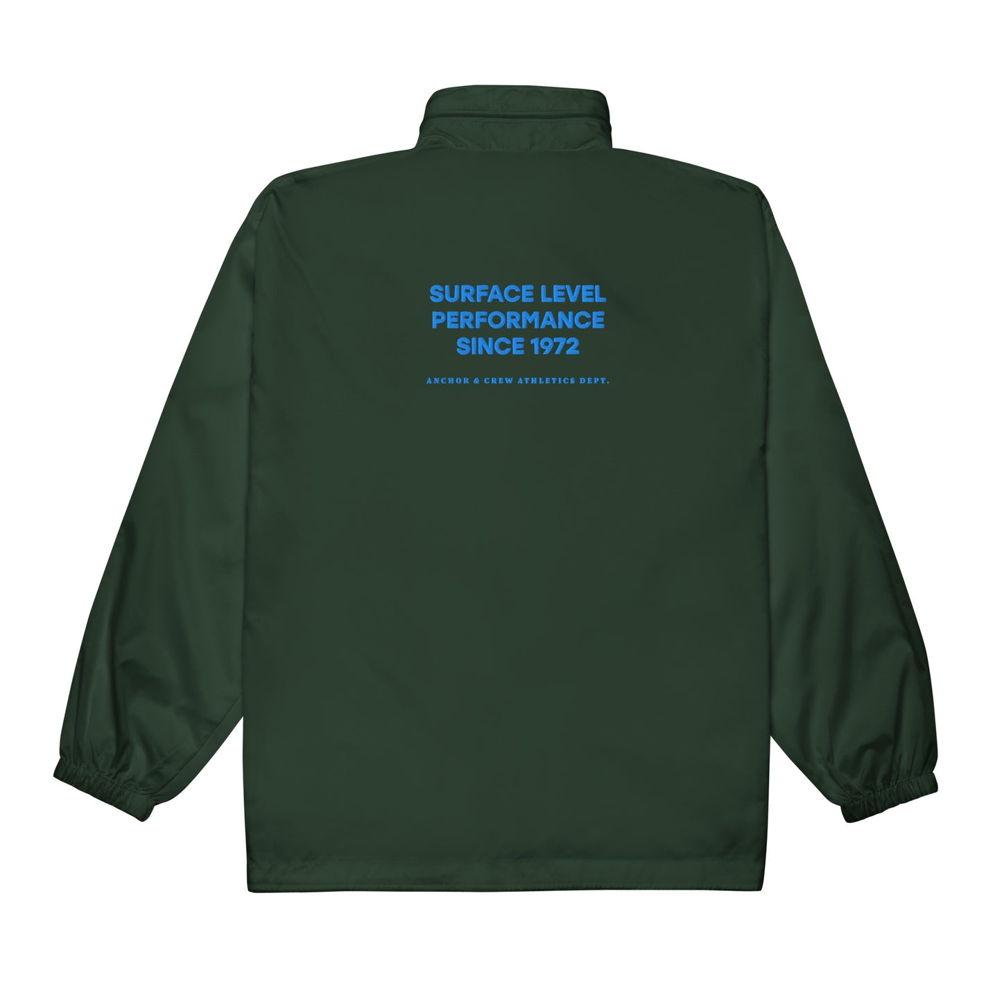 Surface Level Sports Club League Embroidered Windbreaker Coat