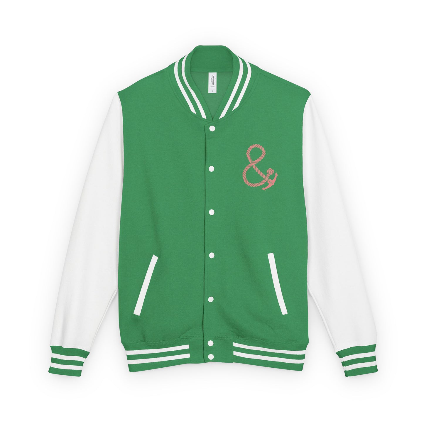 Court Etiquette Tennis Club League Cotton Varsity Letterman Jacket