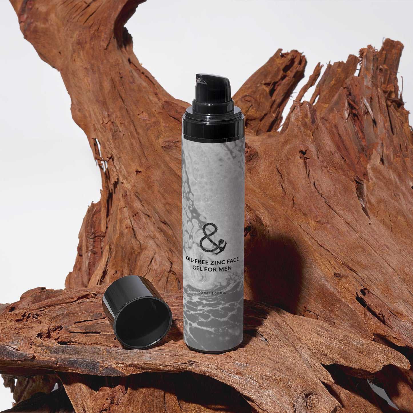 Moisturising Mens Natural Oil-Free Zinc Face Gel (50ml)