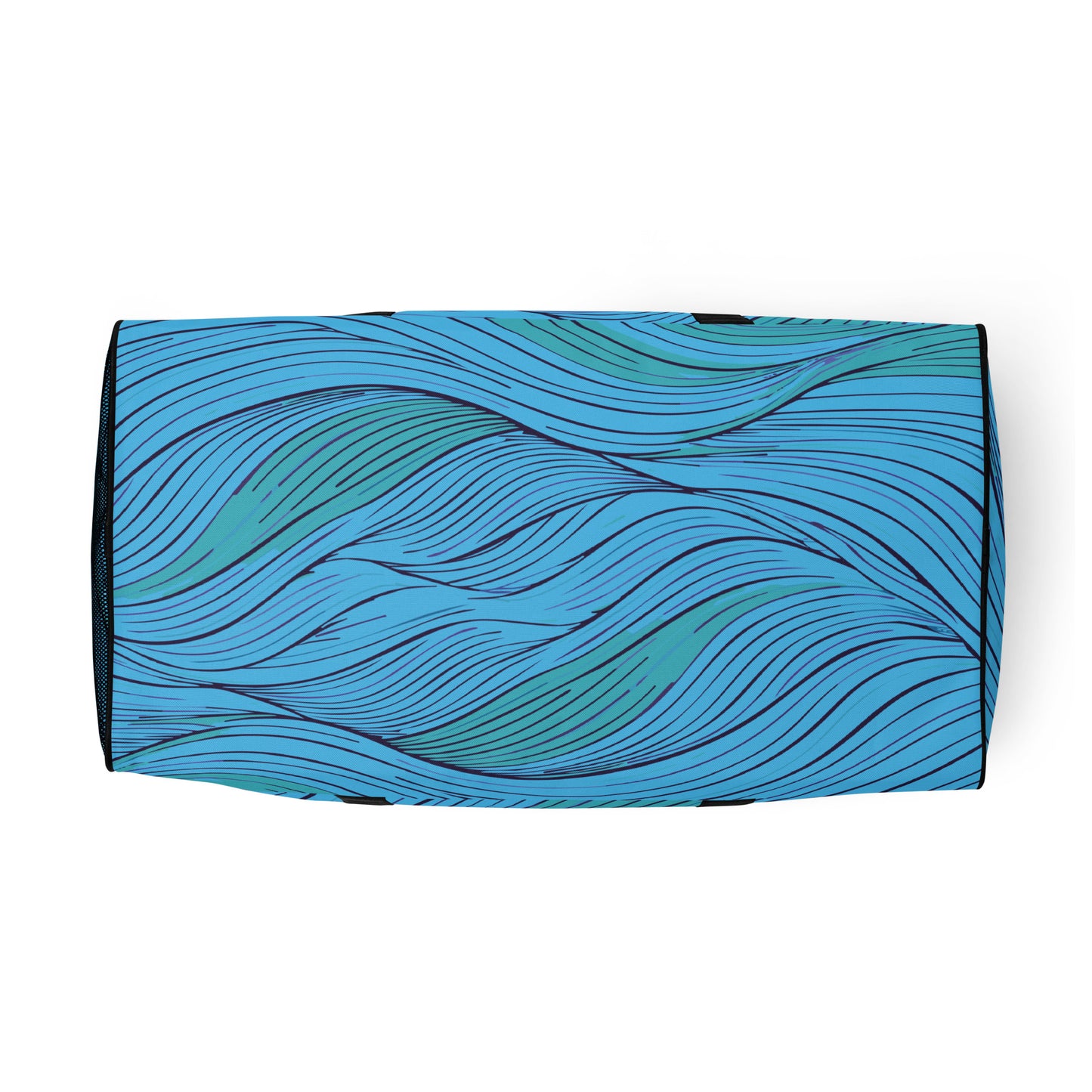 Deep Waves Pattern Weekender Duffle Bag