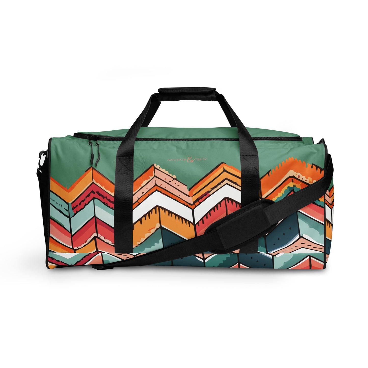 Vibrant Motif Pattern Weekender Duffle Bag