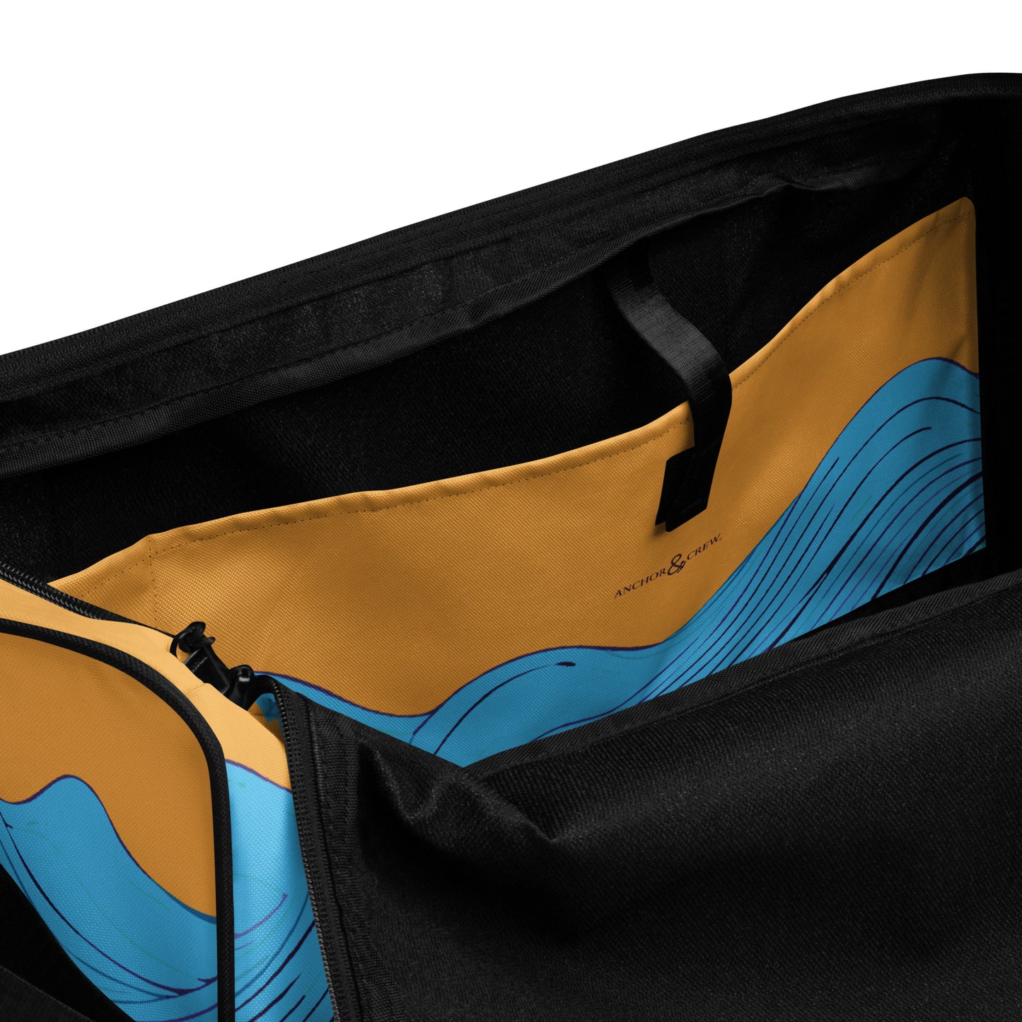 Deep Waves Pattern Weekender Duffle Bag