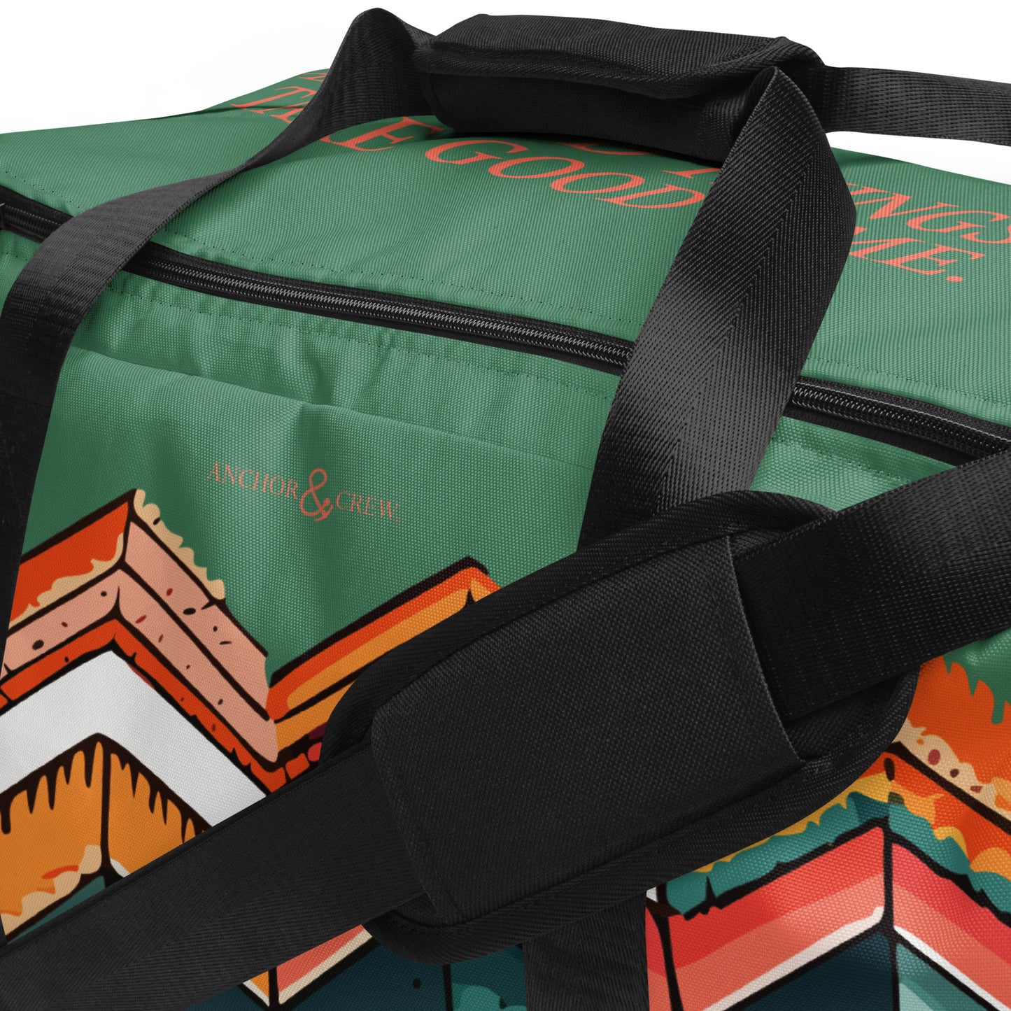 Vibrant Motif Pattern Weekender Duffle Bag