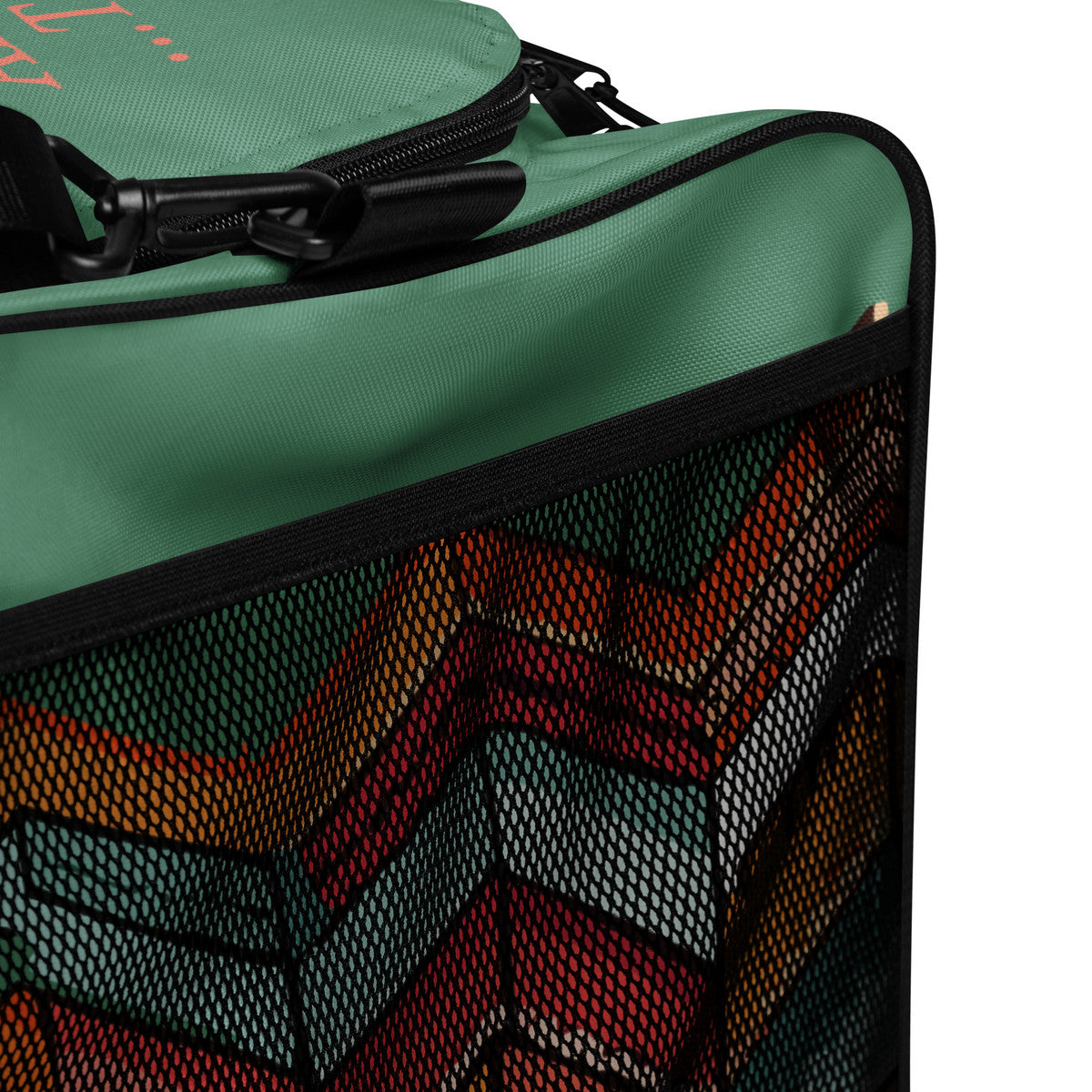 ANCHOR & CREW Vibrant Motif Pattern Weekender Duffle Bag