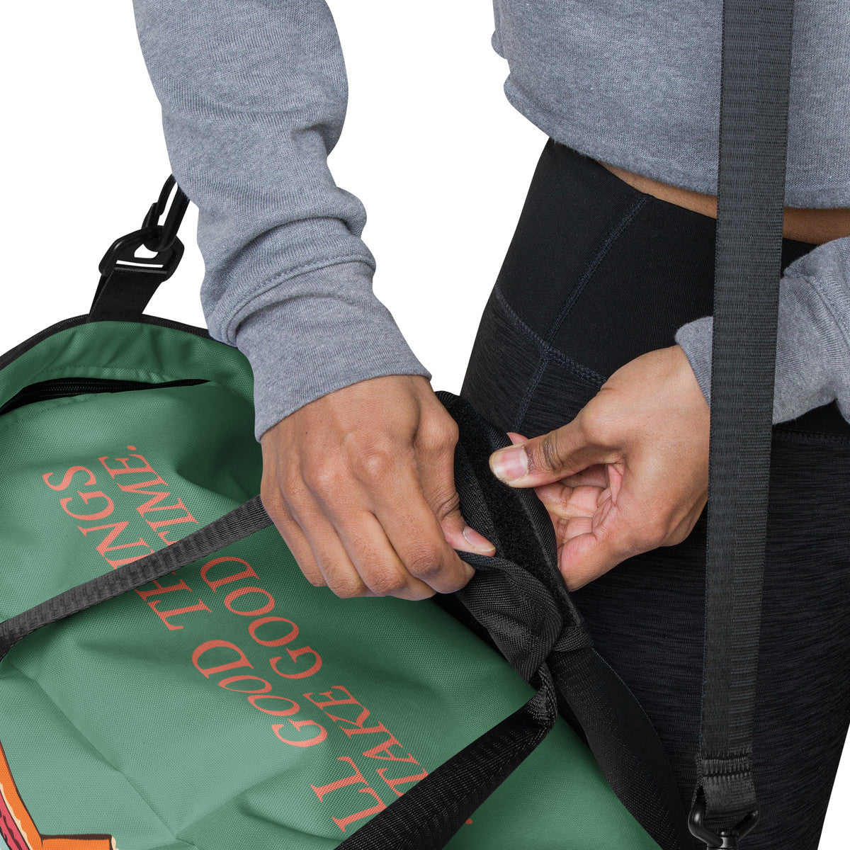 ANCHOR & CREW Vibrant Motif Pattern Weekender Duffle Bag