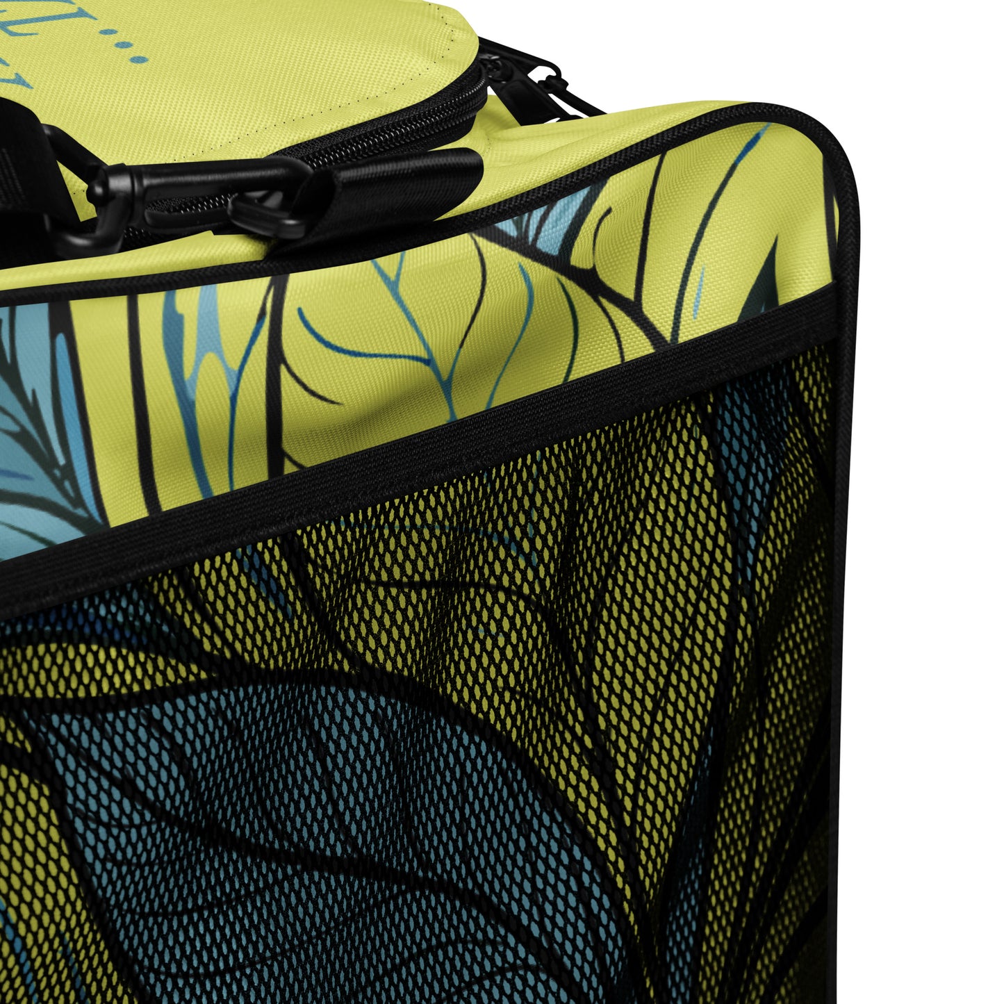 Exotic Leaves Pattern Weekender Duffle Bag
