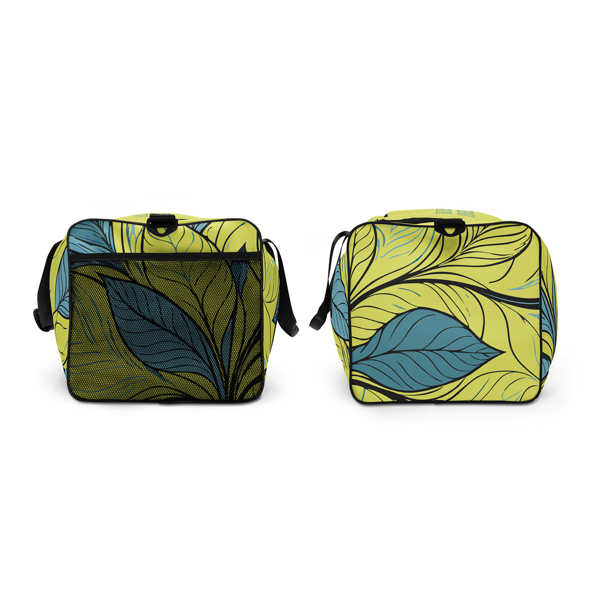 ANCHOR & CREW Exotic Leaves Pattern Weekender Duffle Bag 