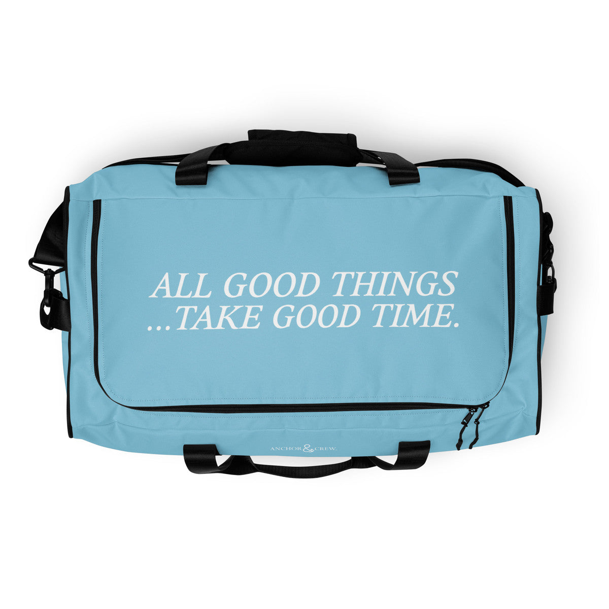 ANCHOR & CREW Cloud Thoughts Pattern Weekender Duffle Bag
