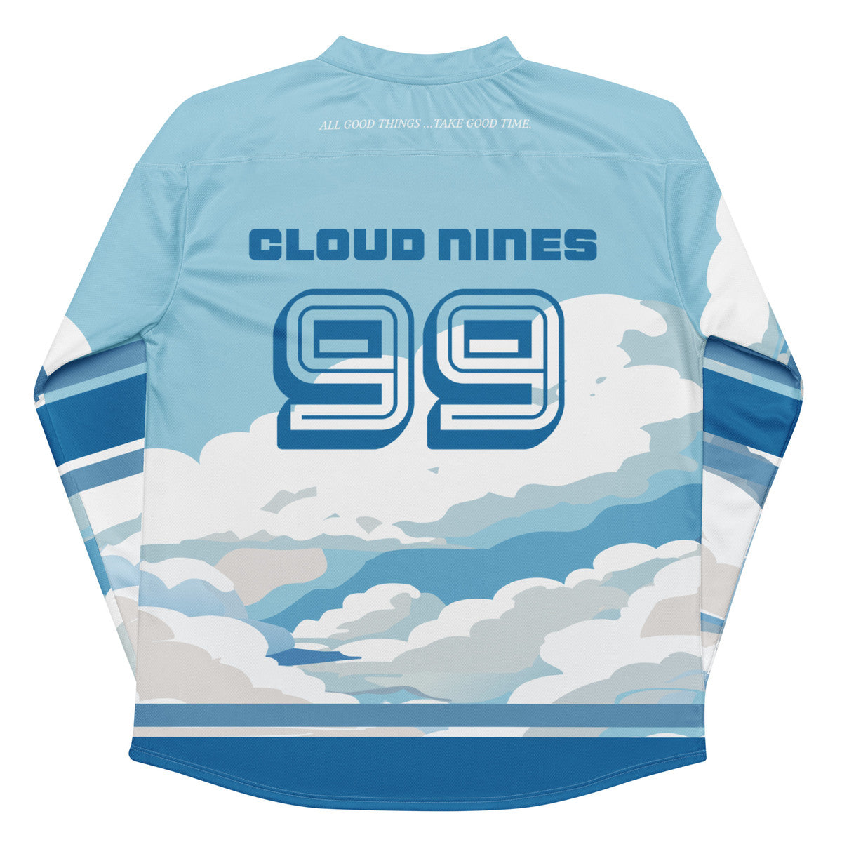ANCHOR & CREW Cloud Thoughts Pattern Recycled Fabric Hockey Jersey (#99)