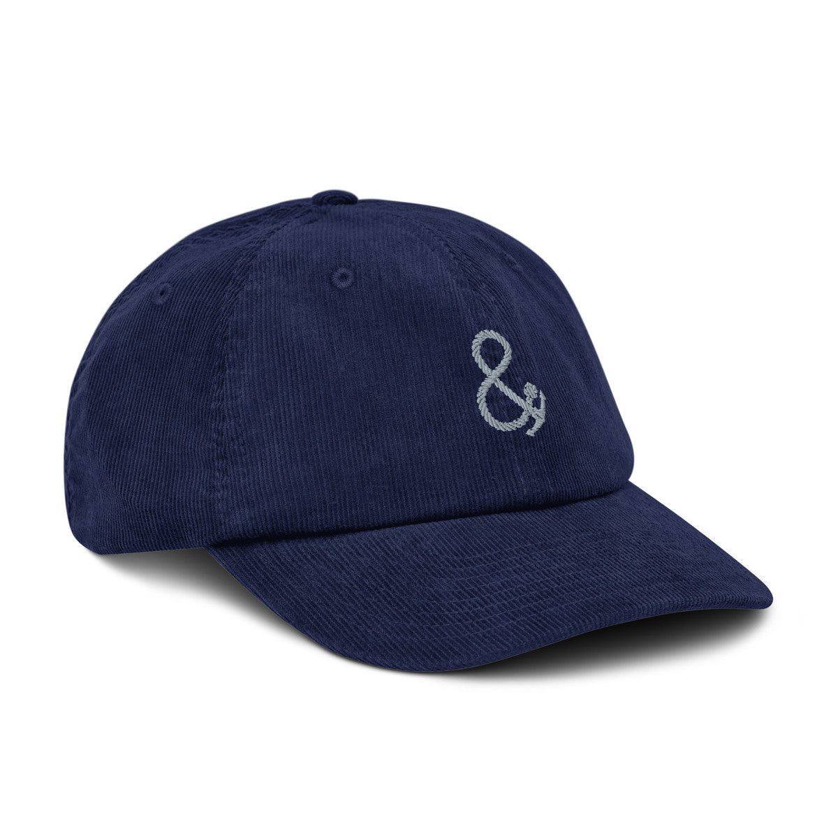 ANCHOR & CREW Ampersand Signature Embroidered Corduroy Cap