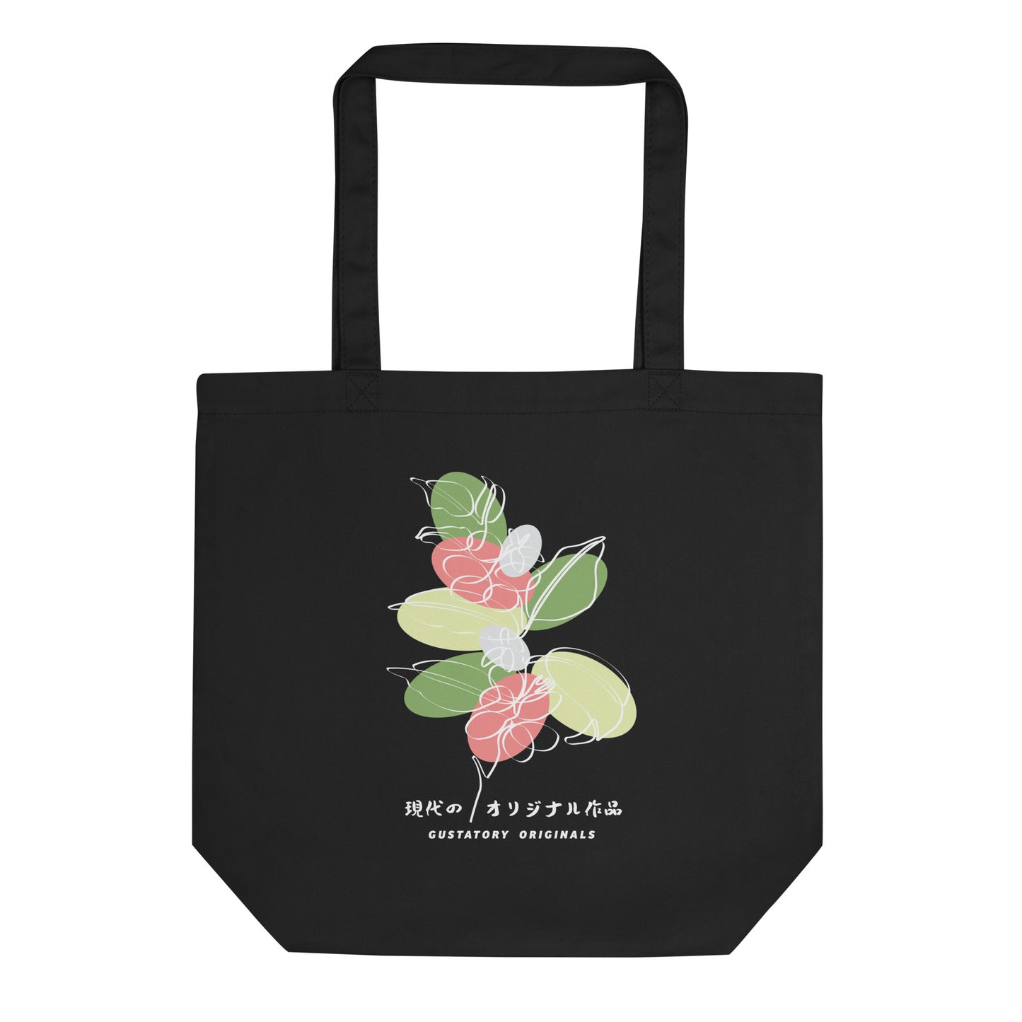 GUSTATORY Originals Coffee Blossom Recycled Cotton Tote Bag