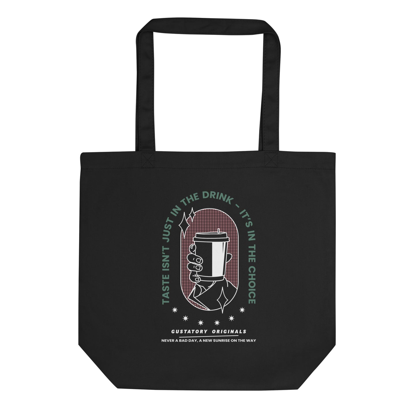 GUSTATORY Originals Good Taste... Recycled Cotton Tote Bag