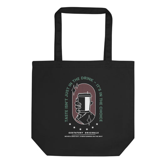 GUSTATORY Originals Good Taste... Recycled Cotton Tote Bag