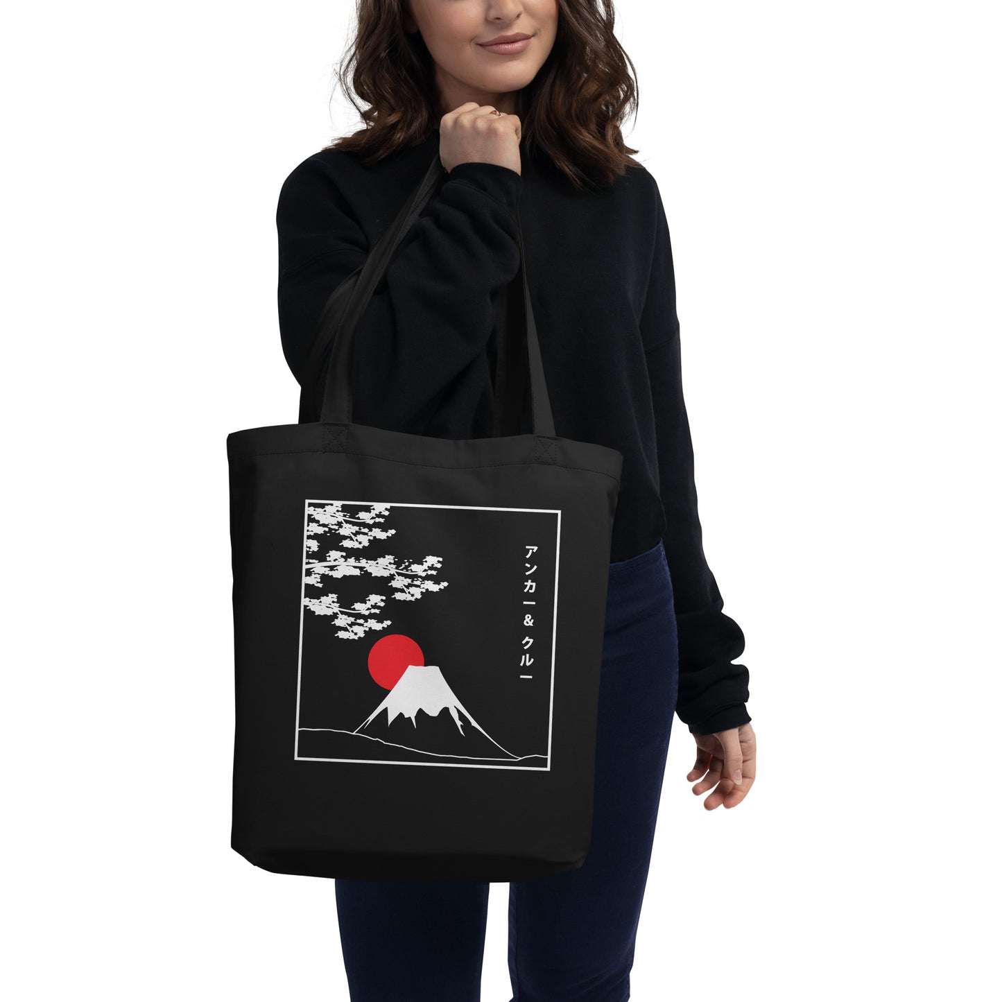 Mount Fuji Landmark Recycled Cotton Tote Bag