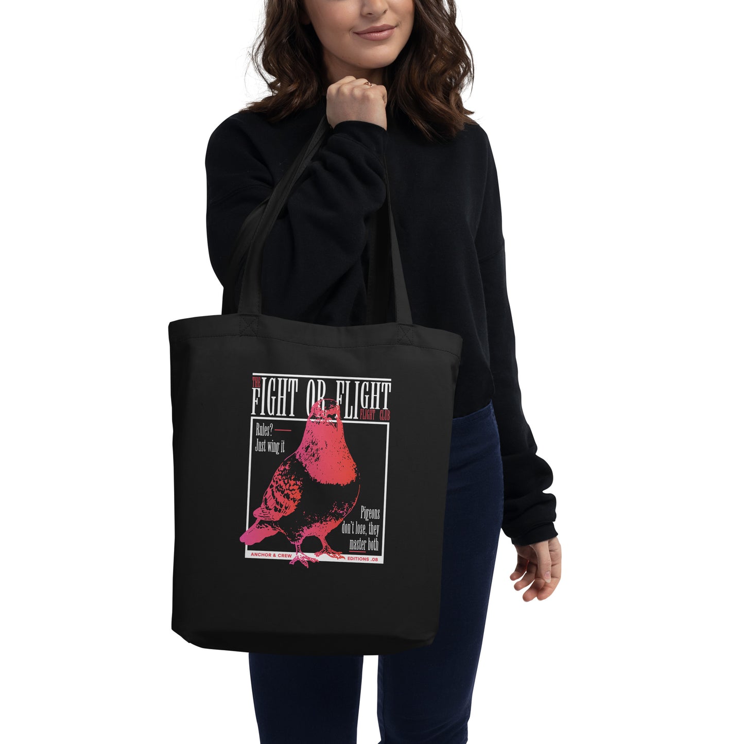 08 Fight Or Flight Club EDITIONS Recycled Cotton Tote Bag