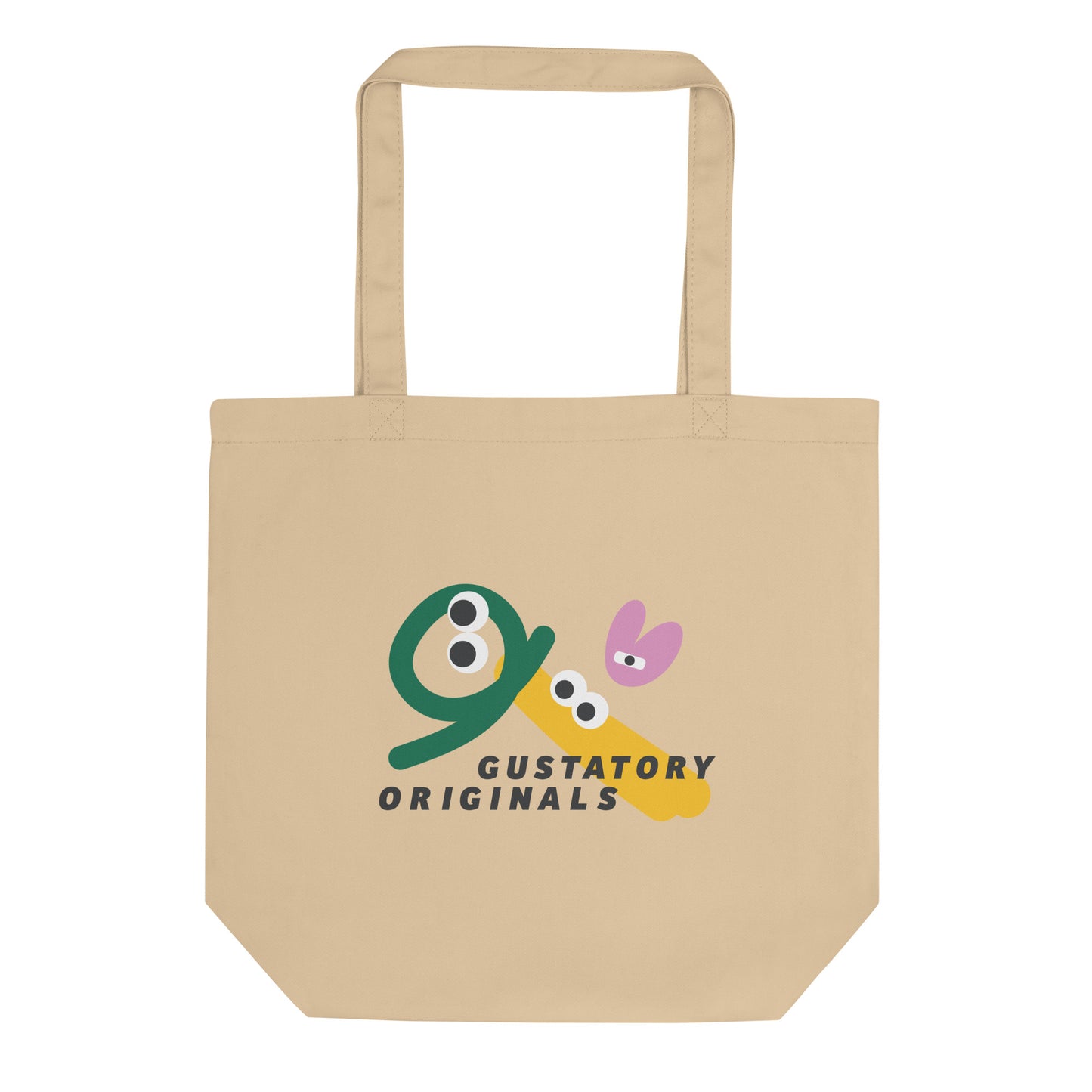 GUSTATORY Originals Shapes &amp; Sizes Recycled Cotton Tote Bag