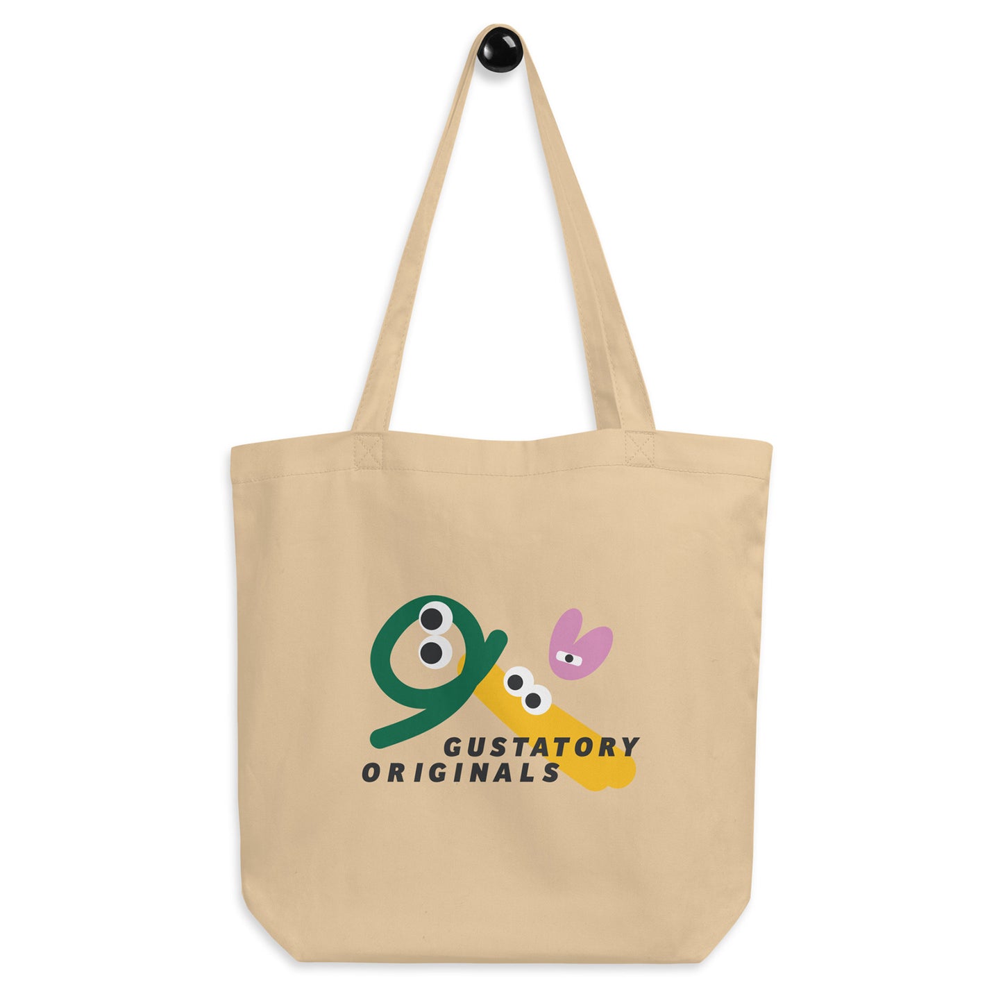 GUSTATORY Originals Shapes &amp; Sizes Recycled Cotton Tote Bag