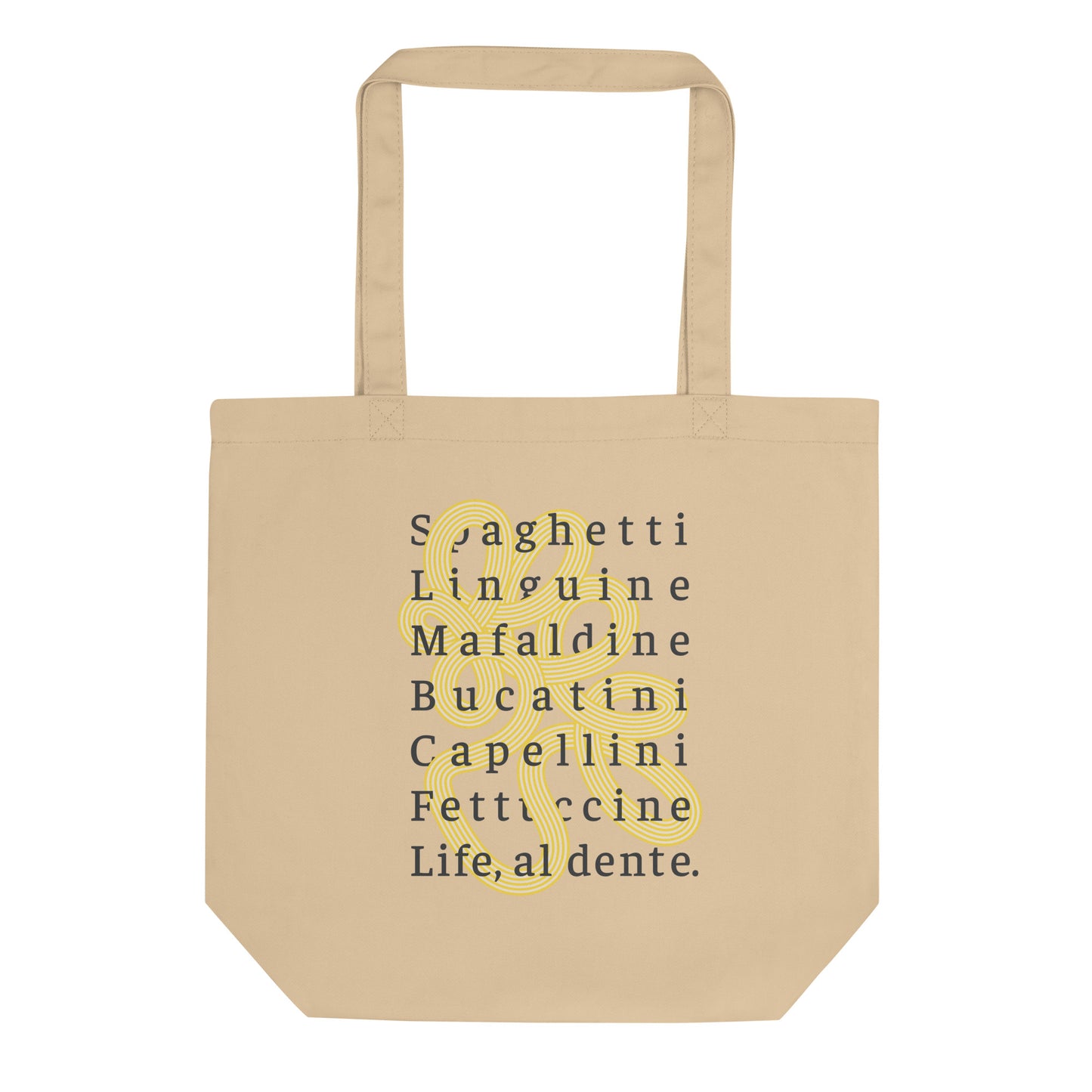 11 Life, Al Dente EDITIONS Recycled Cotton Tote Bag