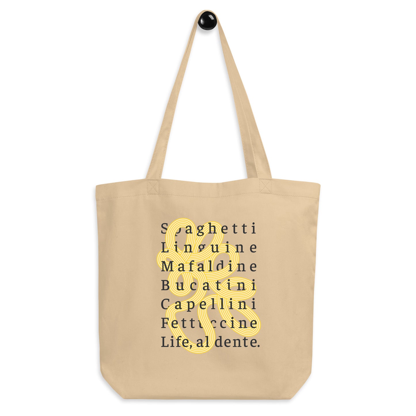 11 Life, Al Dente EDITIONS Recycled Cotton Tote Bag