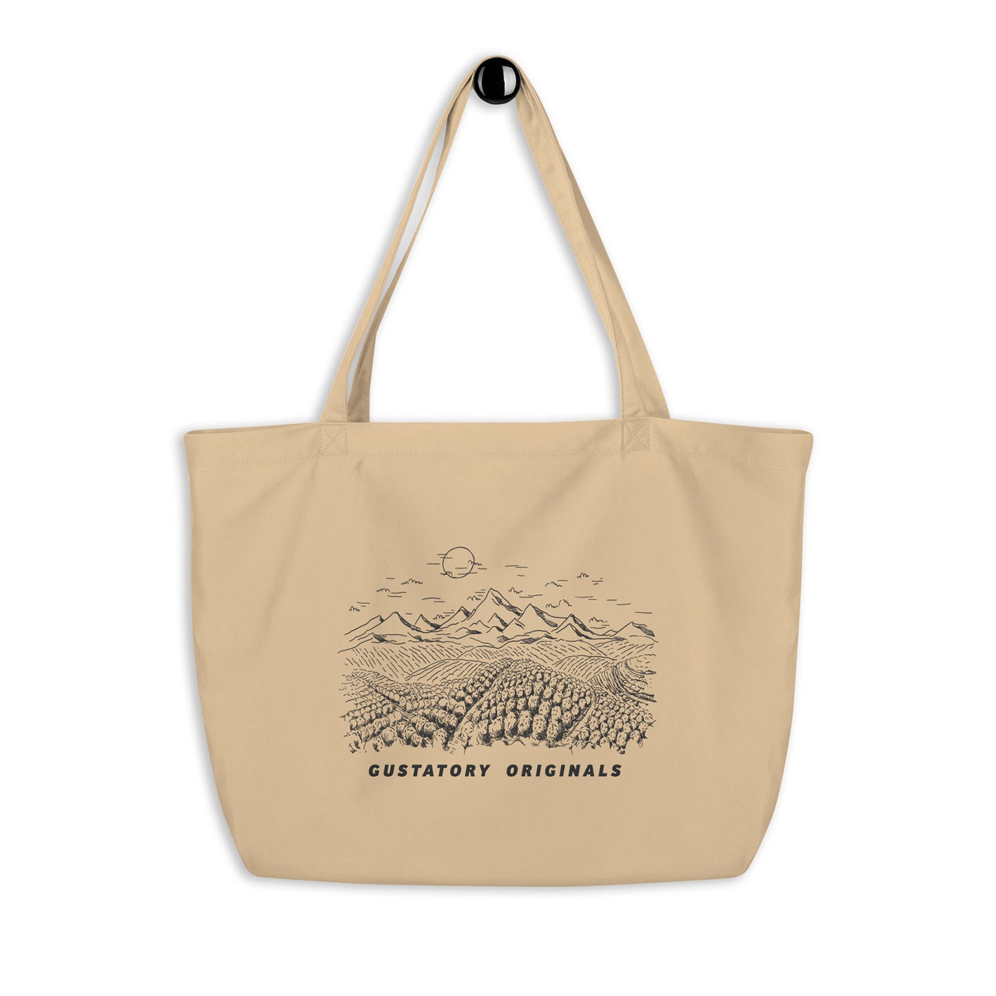 GUSTATORY Originals Colombia Recycled Cotton Large Tote Bag