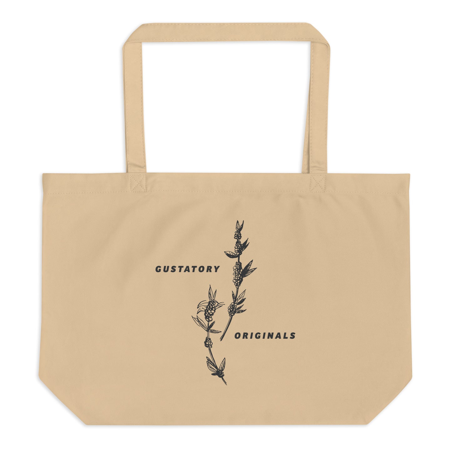 GUSTATORY Originals Colombia Recycled Cotton Large Tote Bag