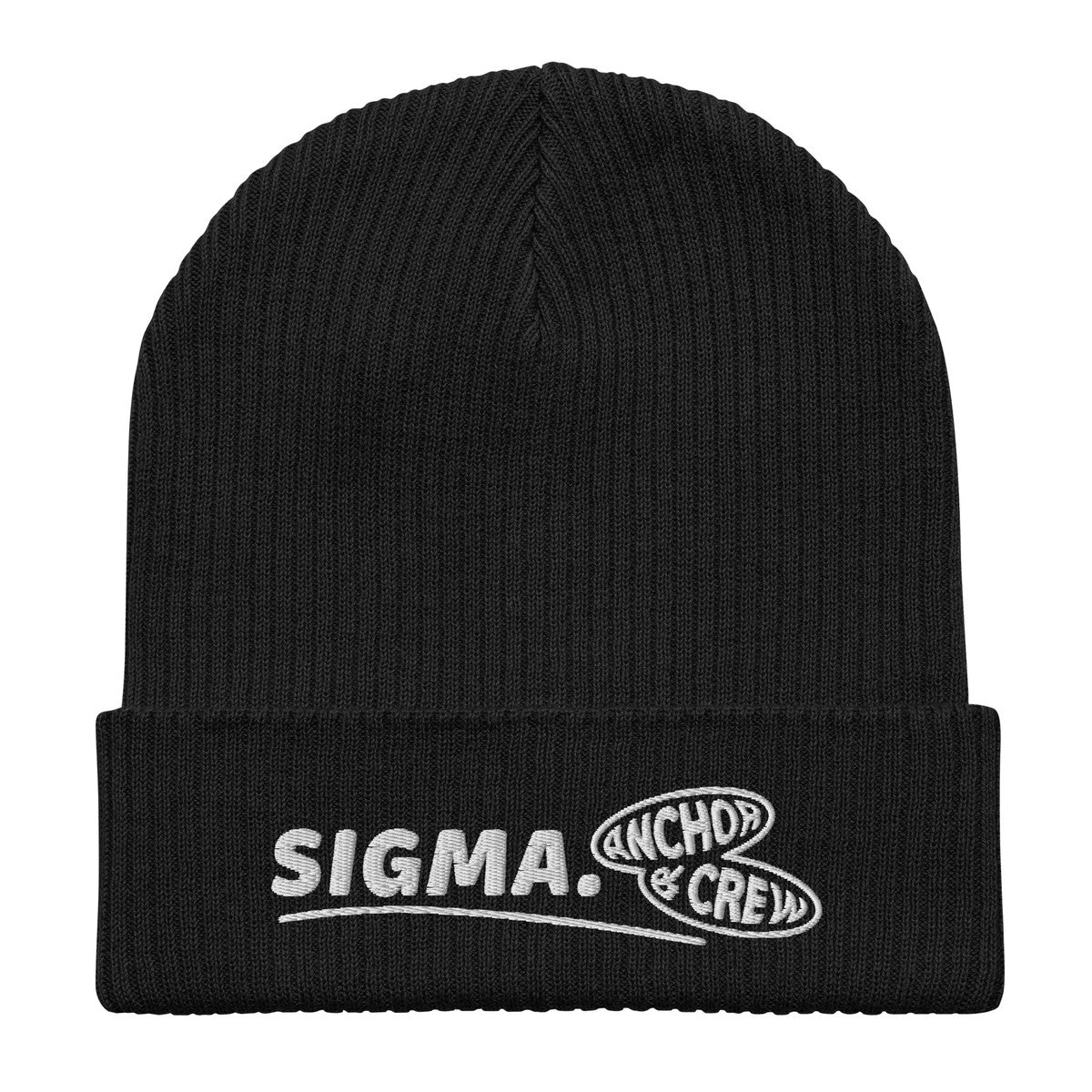 ANCHOR & CREW Sigma Alpha Organic Cotton Embroidered Beanie