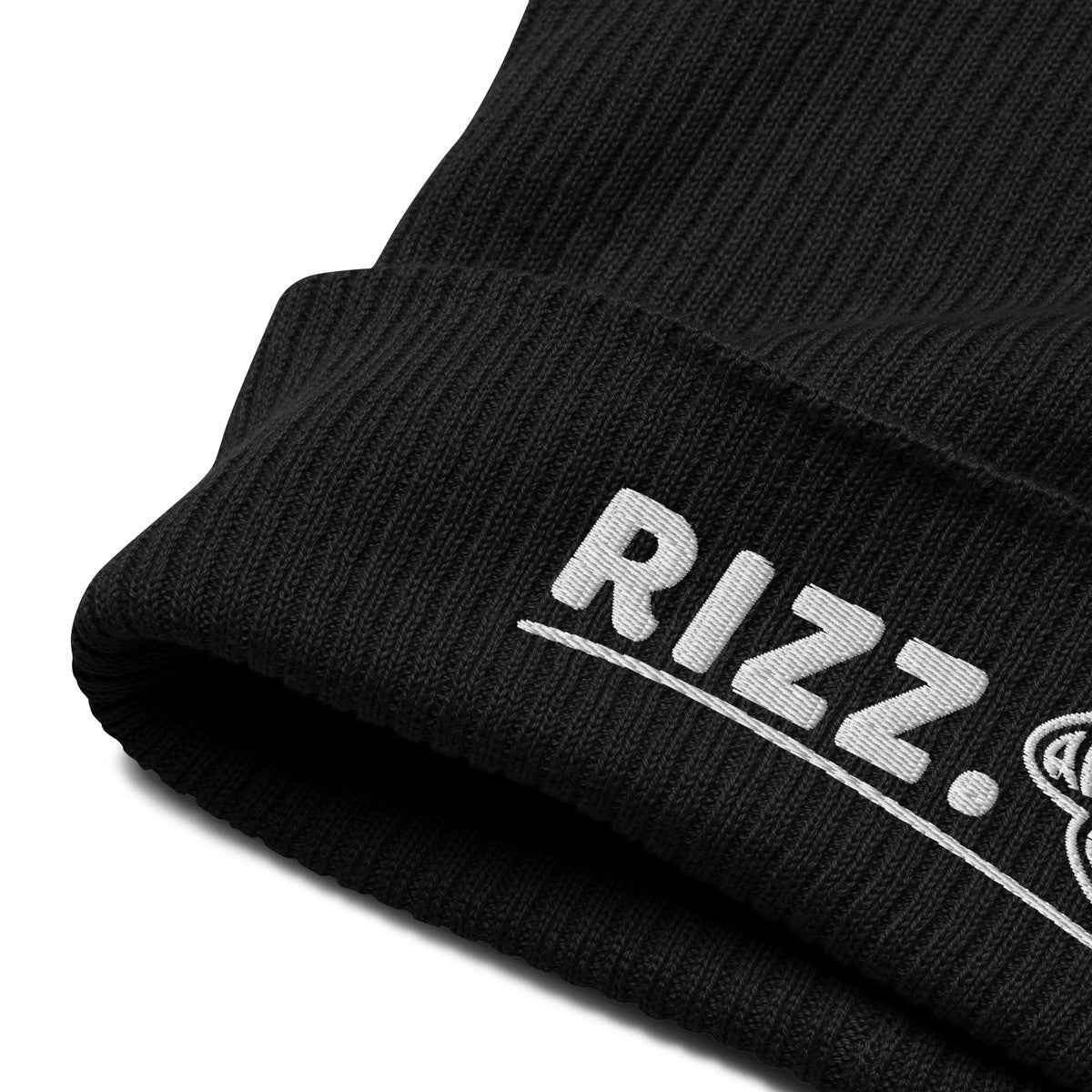 ANCHOR & CREW Rizz. Alpha Organic Cotton Embroidered Beanie