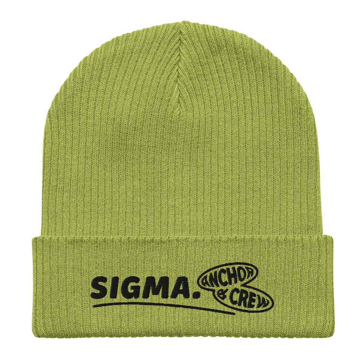 ANCHOR & CREW Sigma Alpha Organic Cotton Embroidered Beanie