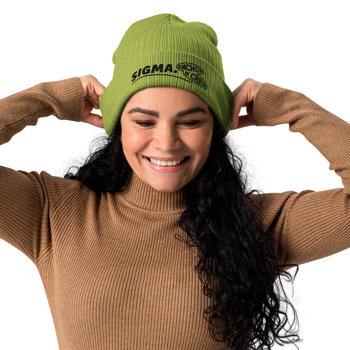 ANCHOR & CREW Sigma Alpha Organic Cotton Embroidered Beanie