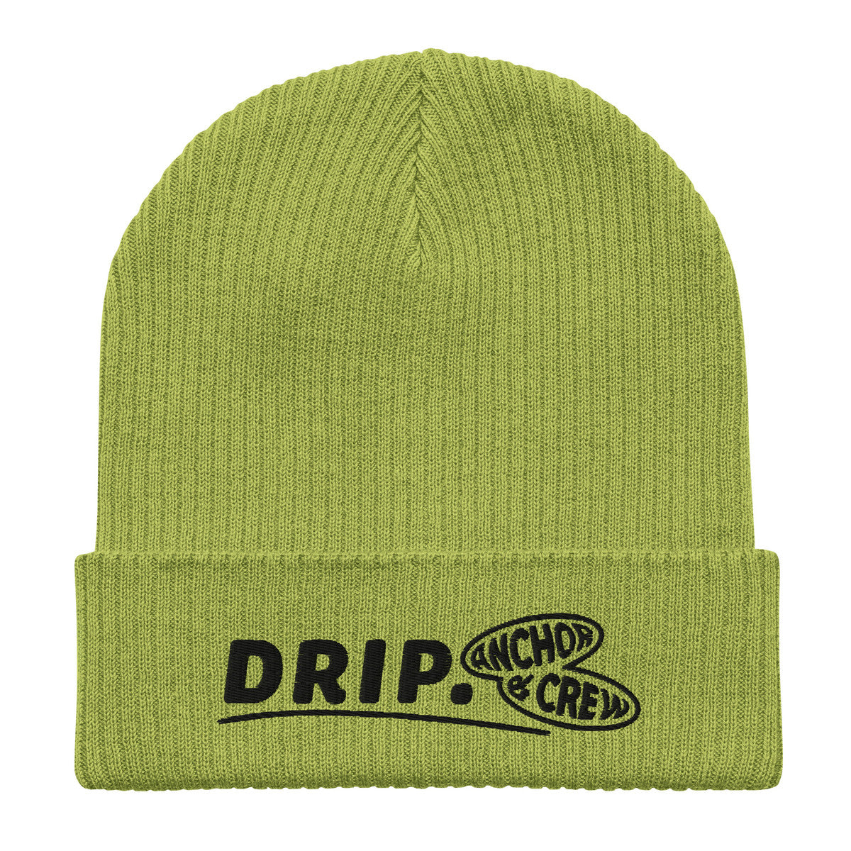 ANCHOR & CREW Drip GEN. Organic Cotton Embroidered Beanie