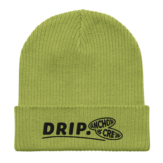 ANCHOR & CREW Drip GEN. Organic Cotton Embroidered Beanie