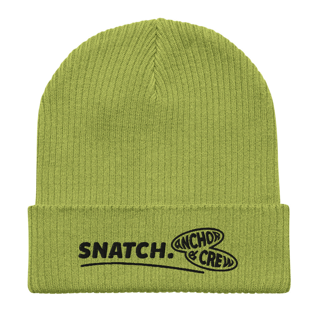 ANCHOR & CREW Snatch GEN. Organic Cotton Embroidered Beanie