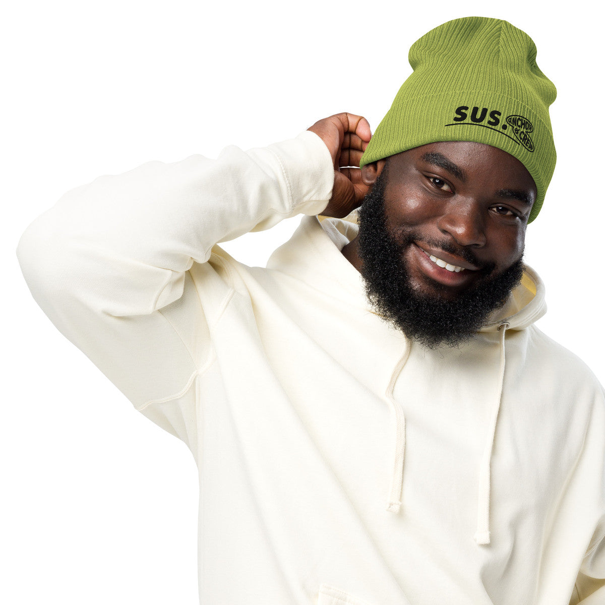ANCHOR & CREW Sus GEN. Organic Cotton Embroidered Beanie
