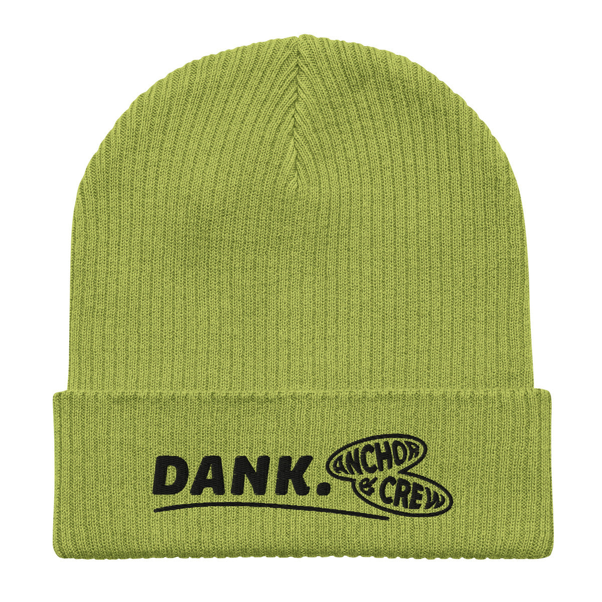 ANCHOR & CREW Dank GEN. Organic Cotton Embroidered Beanie