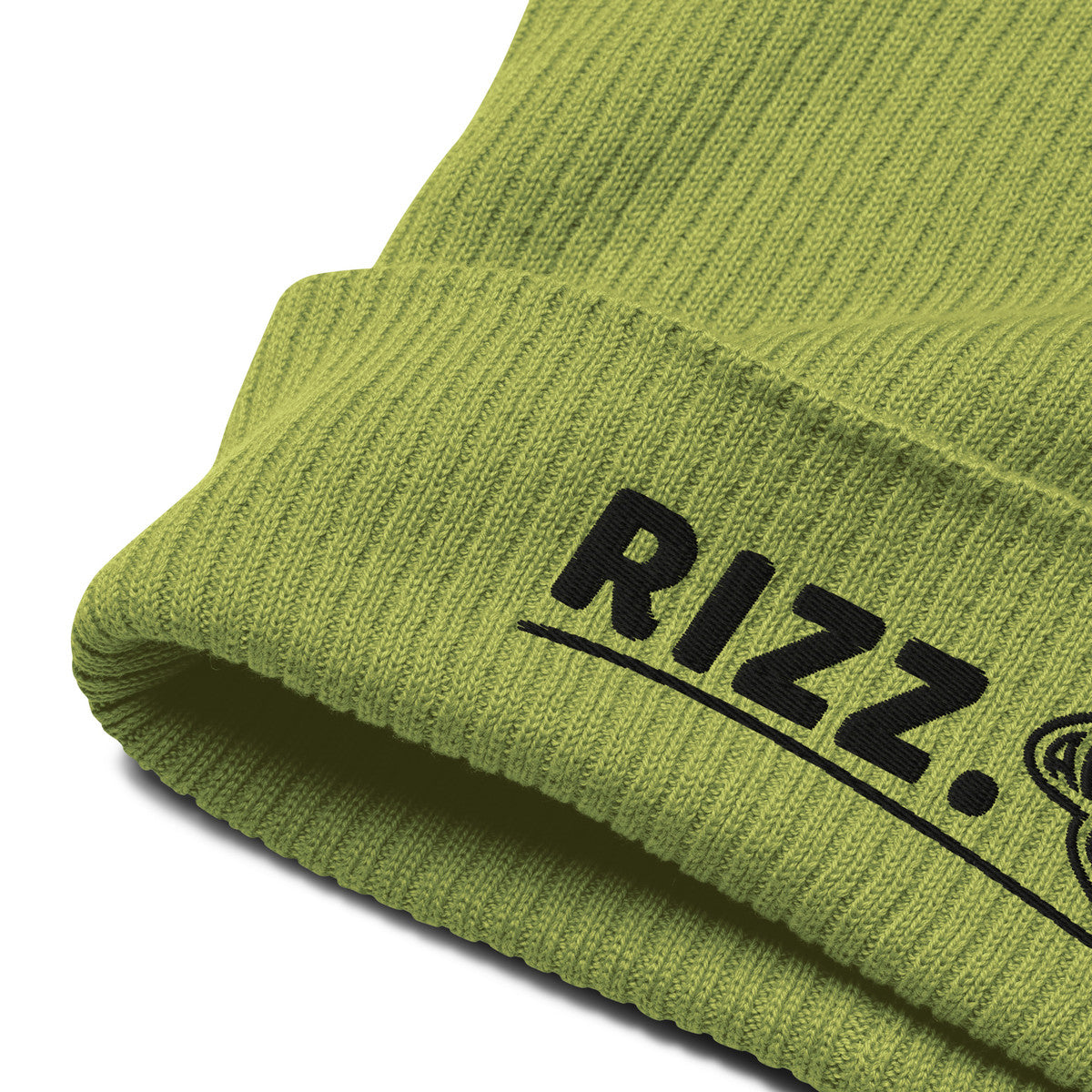 ANCHOR & CREW Rizz. Alpha Organic Cotton Embroidered Beanie