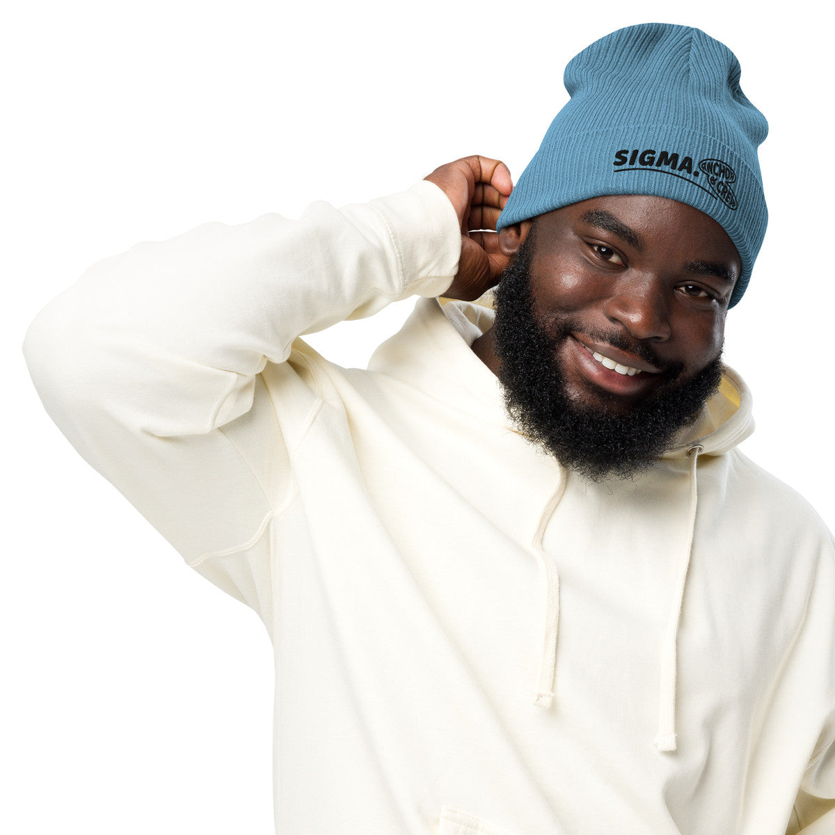 ANCHOR & CREW Sigma Alpha Organic Cotton Embroidered Beanie