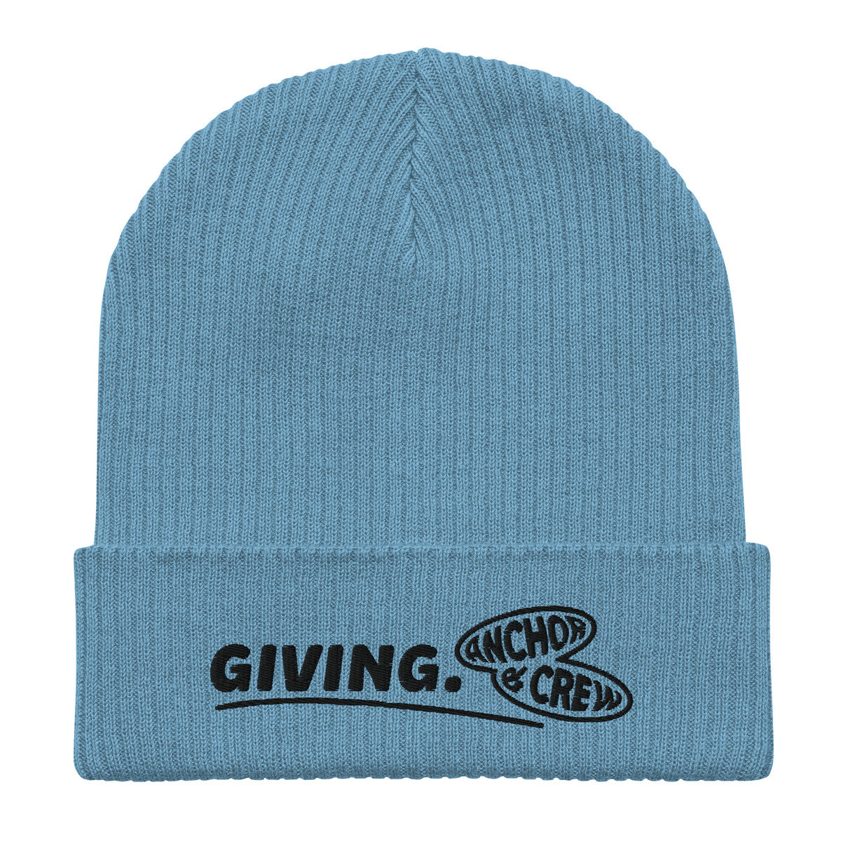 ANCHOR & CREW Giving GEN. Organic Cotton Embroidered Beanie
